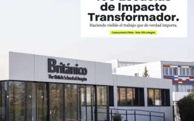 El Colegio Británico de Aragón, seleccionado entre las 100 Escuelas de Impacto